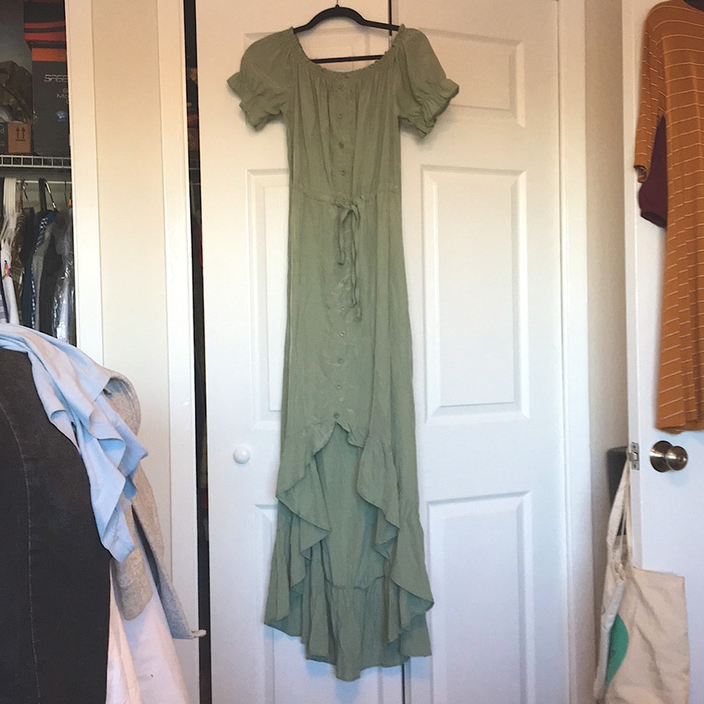 Sage Green Dress